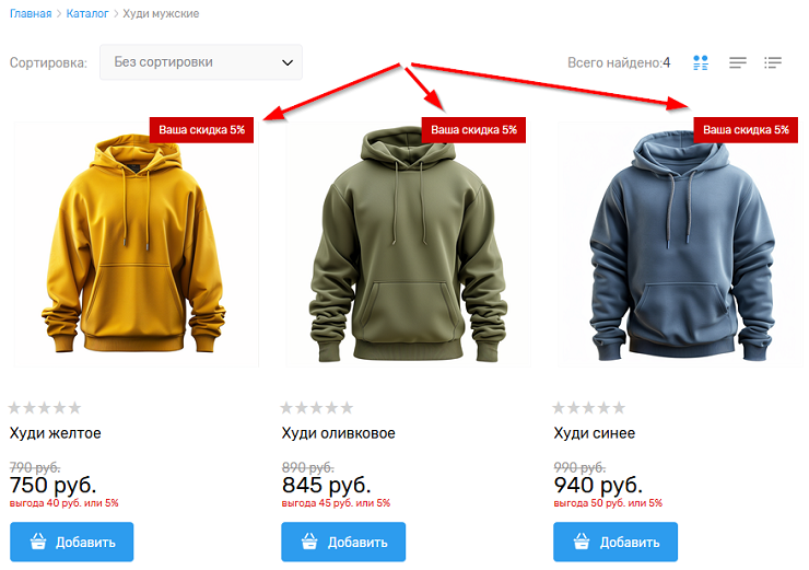 Типы цен от групп покупателей - 5585