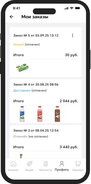 Статистика посещения сайта